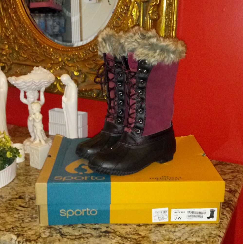 Sporto Natasha Lace Up Boots*